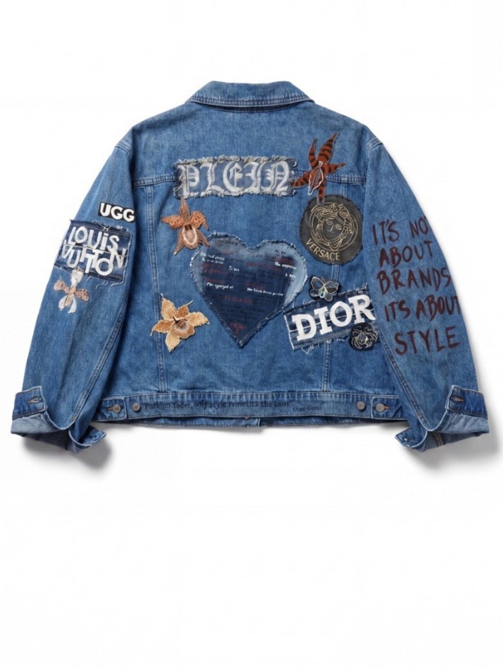 “It’s not about brands, it’s about style “ jeans jacket - Picture 7 of 16